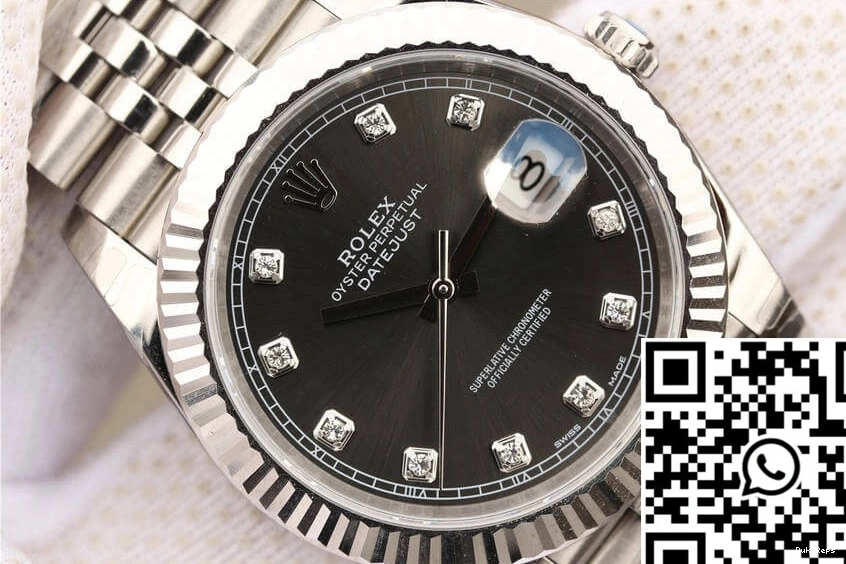 M126334-0006 EW Grey Datejust Rolex Dial Factory 0718